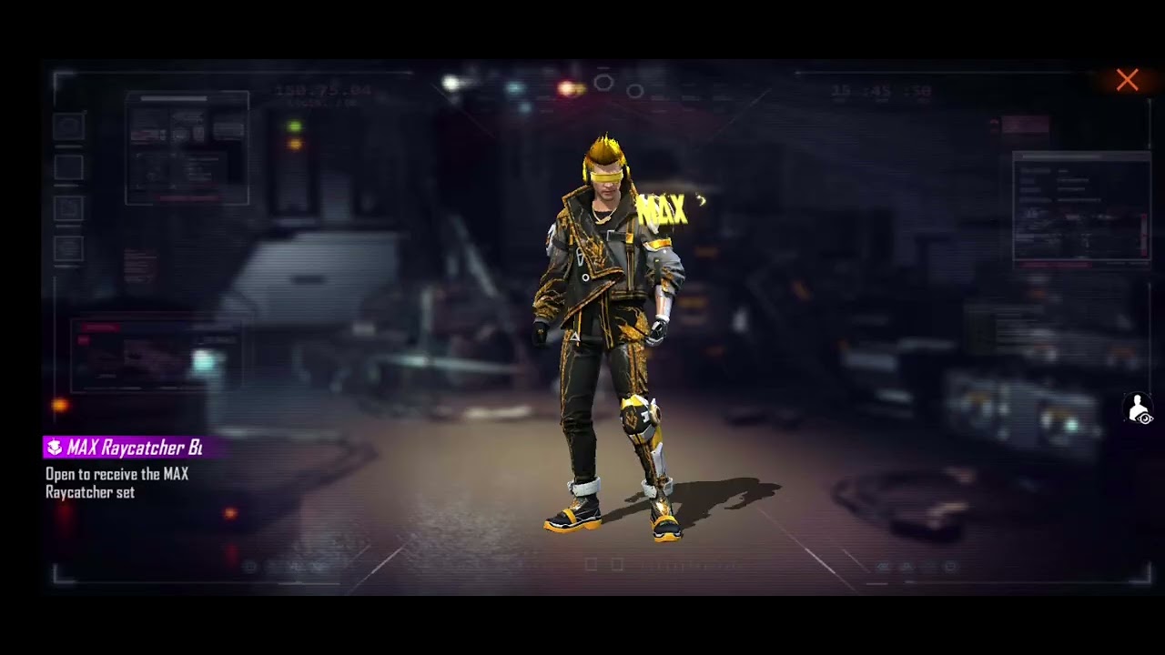 Free Fire Max Exclusive Event I Got Max Raycatcher Bundle