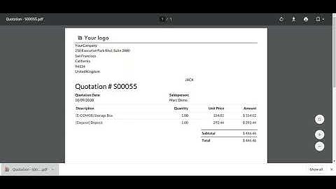 Sale Order Product Image, Serial Number, Tax Remove In Report Odoo