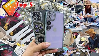 Amazing Top 5!! Found​ Many phones At the landfill & How to Restore abandoned destroyed phone