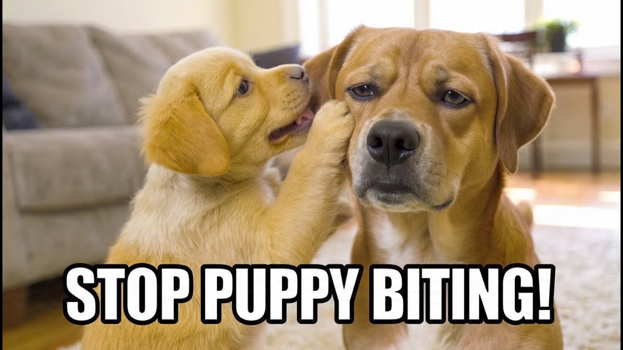 How to Stop Puppy from Biting Older Dog (Stop It Now!) YouTube