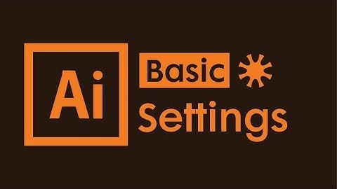 Settings Adobe illustrator Class 6 Basic Training Udemy Course