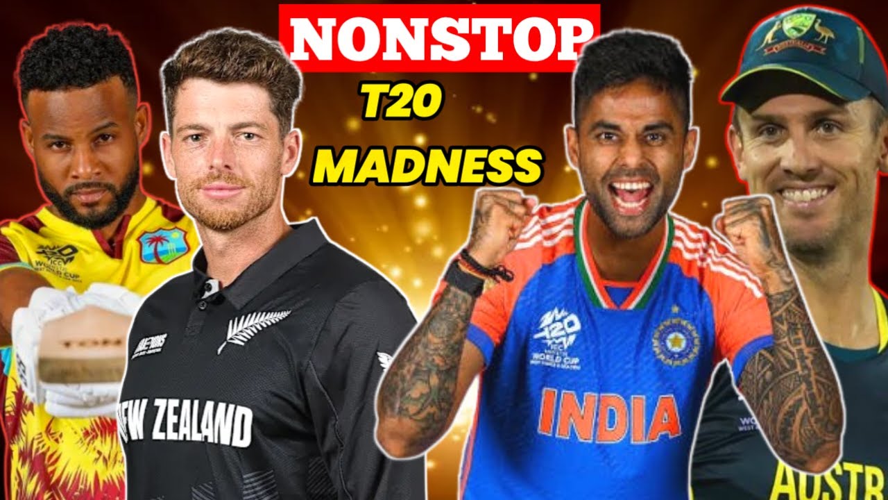 “T20 Double Thriller! India Shock Australia | Windies Fall to New Zealand”