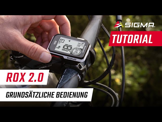 Sigma Sport ROX 2.0 GPS Fahrradcomputer - schwarz