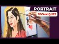 Portrait Painting of a Beautiful Girl | How to paint a portrait with Oil Colors | Oil Portrait
