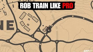 Rob Trains Like a PRO in RDR2 (No Bounty, No Mask, Easy Money)