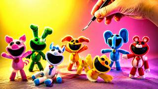 I Made SMILING CRITTERS (Poppy Playtime) But They Had a Bad Time | Polymer Clay Figures Sculpting