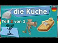 Kitchen and kitchen utensils in German with subtitles  Part 2 of 3  German made easy!