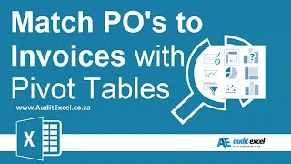 Match Purchase Orders to Invoices in Excel