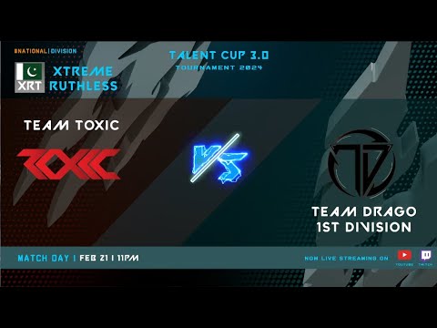 Xtreme Ruthless Talent Cup 3.0 | Day 10 | Match 32 | Team Toxic VS Team ...