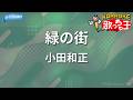 【カラオケ】緑の街/小田和正