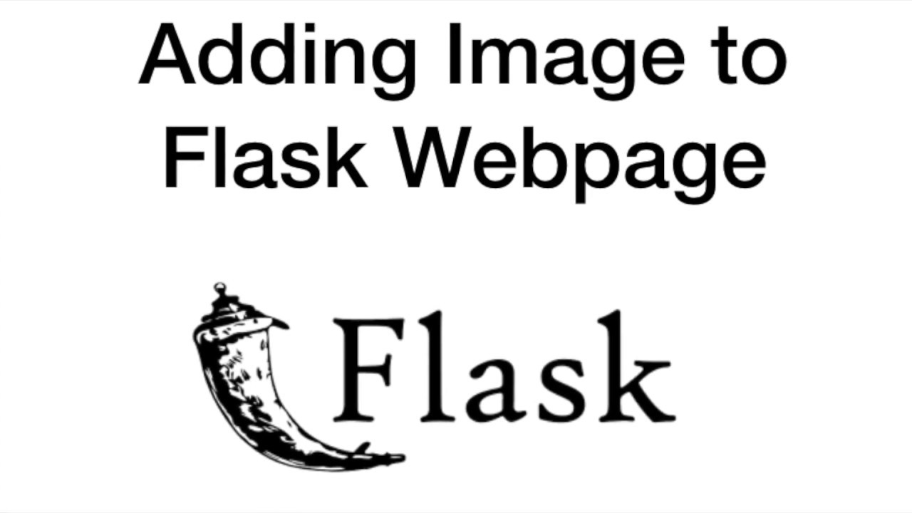 Adding Image To Flask Web Page.