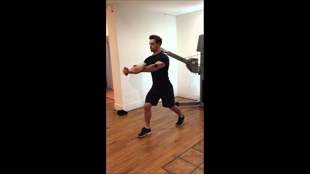 Horizontal Cable Pec Fly