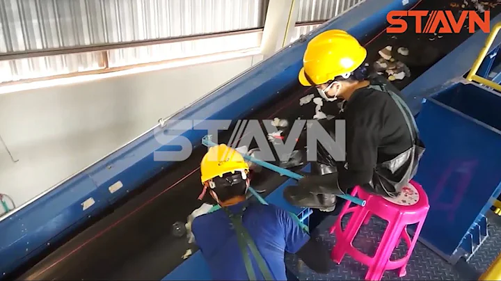 STAVN Waste Sorting System in Thailand - Ballistic separator
