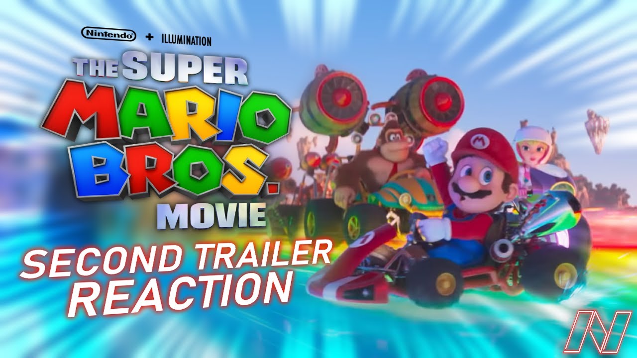 THIS MOVIE IS LOOKING CLEAN - The Super Mario Bros. Movie Trailer 2 ...