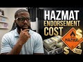 Cost Of Hazmat Endorsement and Hazmat ELDT in 2026 #cdlschool #cdltraining