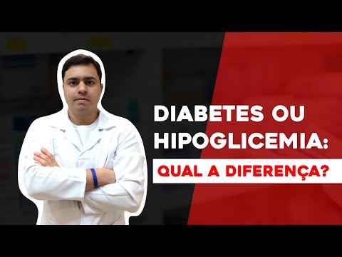 Vídeo: Diferença Entre Hipoglicemia E Diabetes