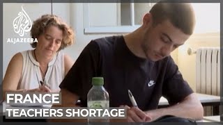 France faces teacher shortage with 4,000 vacant posts unfilled