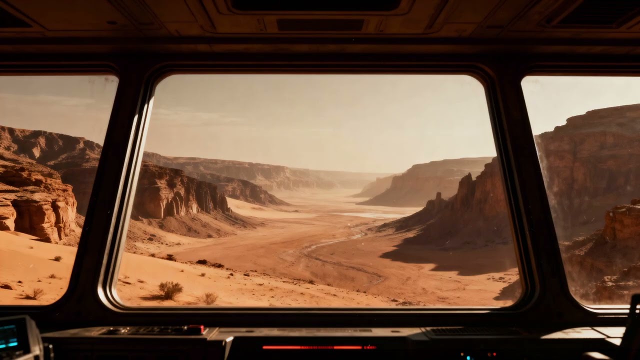 Asteroid Mining Control Room Ambience | Futuristic Sci-Fi Soundscape