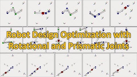 Robot Design Optimization with Rotational and Prismatic Joints (IROS 2024)