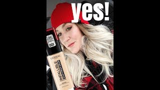 WEAR TEST + CHECK INS (Canadian Style!) |  L&#39;Oreal Infallible Fresh Wear Foundation