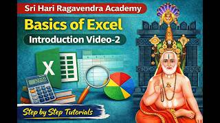Basics of Excel | Class-2 | MBA | M.COM | BBA | B.COM | @SrinivasaRagavendraacademy