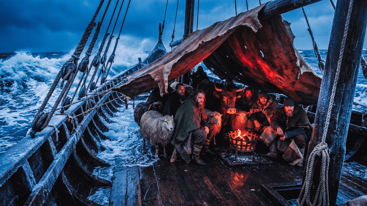 Jak Wikingowie pokonywali tysiące kilometrów w sztormach na statkach handlowych | Film dokumentalny