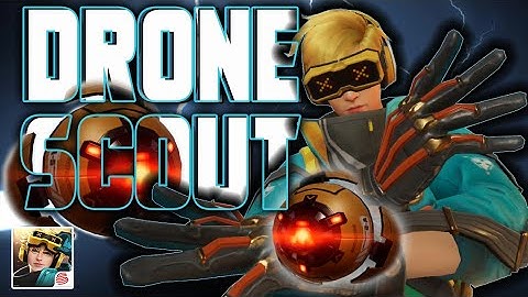 SCOUT WITH DRONE SENTINEL HYPER FRONT GAMEPLAY