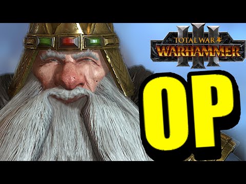 Dwarf will be SUPER OP in Total war Warhammer 3