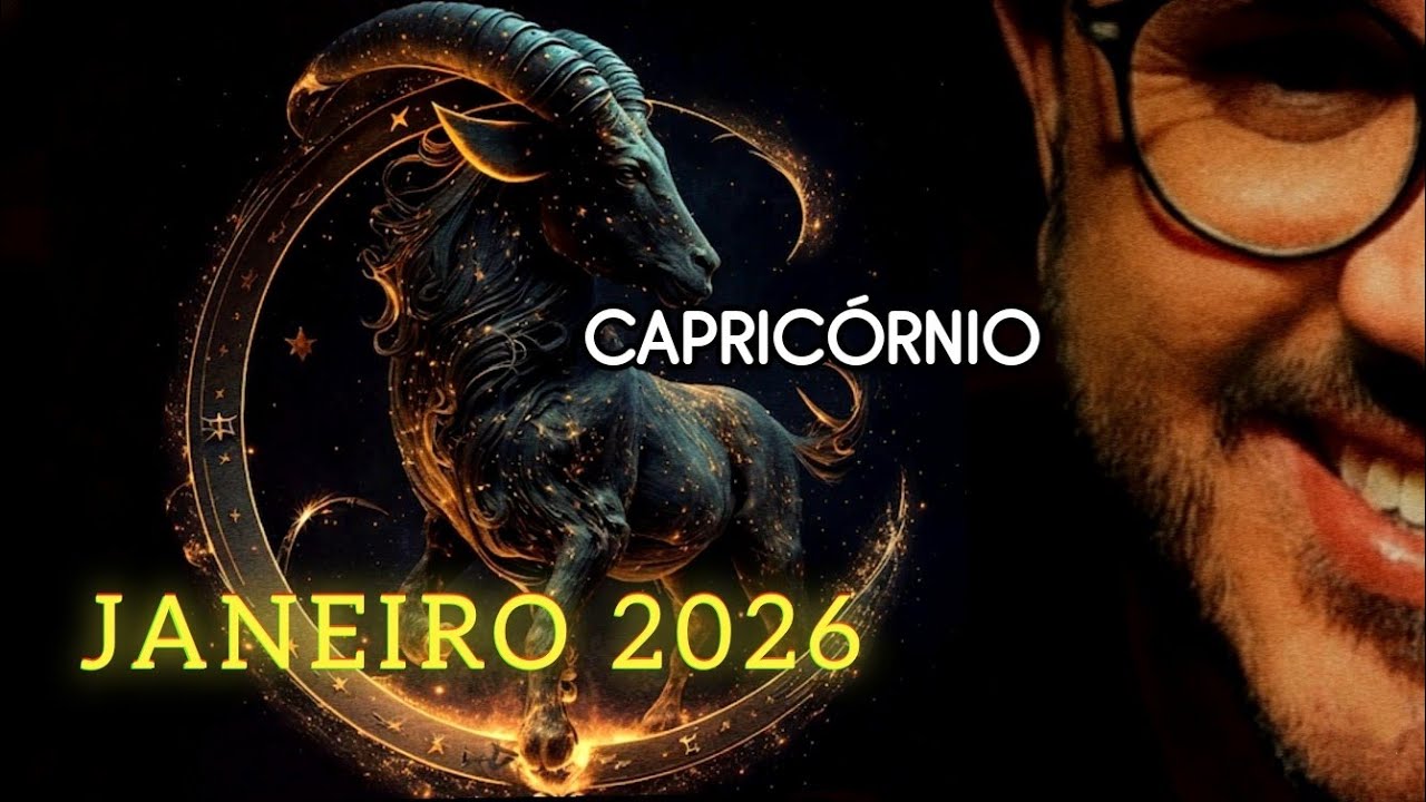 CAPRICÓRNIO ♑ Vai te tirar os pés do chão / Janeiro 2026