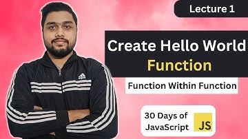 Create Hello World Function | Leetcode 2667 | 30 Days of JavaScript #javascript #leetcode