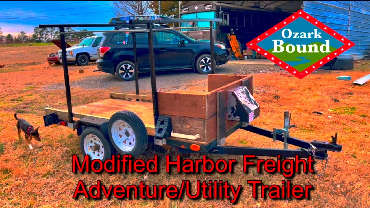Modified Harbor Freight Trailer YouTube