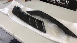4Src Design Nissan Gtr35 Extreme Dry Carbon Fender Vents