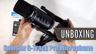 Samson G Track Pro Microphone Unboxing and Review