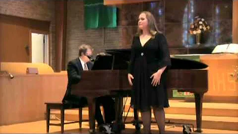 Judith McClain Melander sings "Das Veilchen" by Mo...