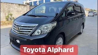 Toyota Alphard 2012 Black Full Open Roof