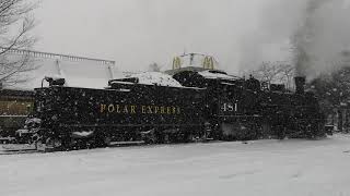 Polar Express from Durango to Silverton