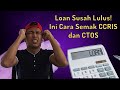 Cara semak ccris dan ctos secara online