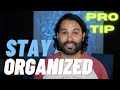 PRO TIP... STAY ORGANIZED | Next Level Recording
