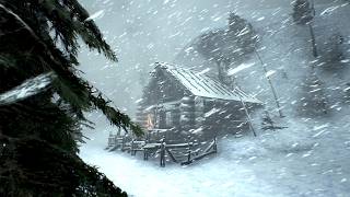BRUTAL ARCTIC WINTER with EXTREME COLD and Snowstorms for Sleeping | Polar Deep Freeze Whiteout 2026