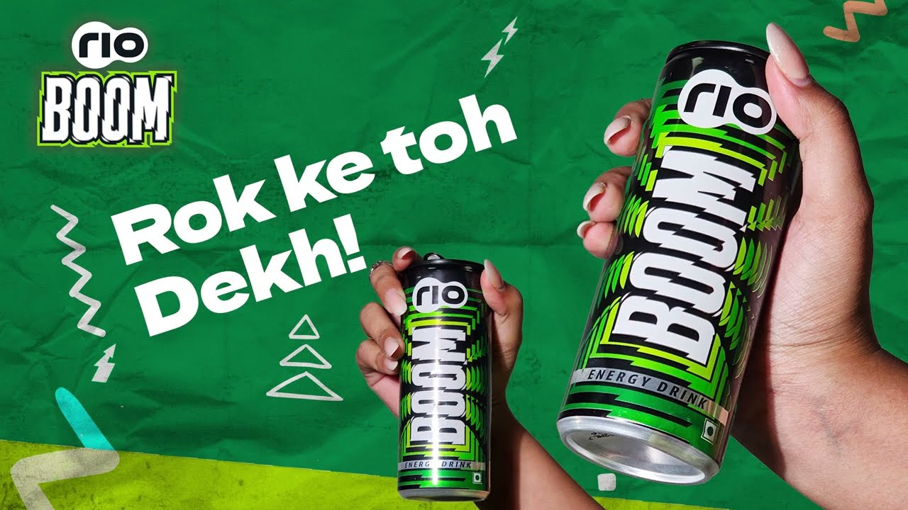 Rio Boom Energy Drink Commercial Ad 2025