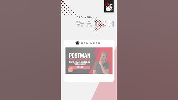 Postman Manual API Testing: The Ultimate Beginner’s Crash Course #qa #qe #api #postman #testing