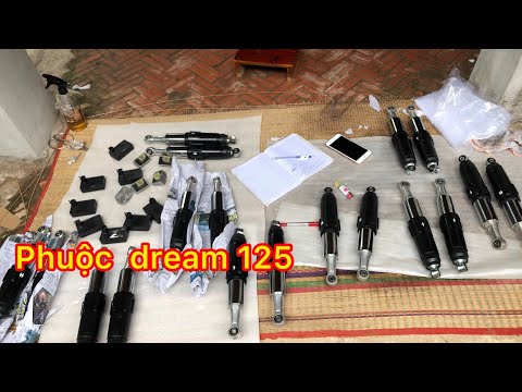 Video Phuộc dream 125 hàng tháo xe - youtube
