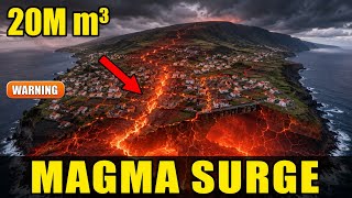 PORTUGAL ON EDGE! Massive Magma Surge Beneath São Jorge Sparks La Palma-Style Fears