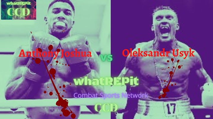 Live ! Oleksandr Usyk Defeats Anthony Joshua a sore Loser! A ROBBERY!?POST FIGHT ANALYSIS #CCD