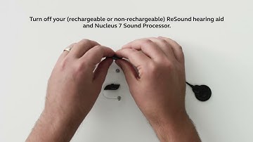 Pairing your Nucleus 7 Sound Processor and ReSound hearing aid with a Cochlear Wireless Phone Clip