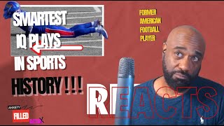 Ex American Football Player REACTS: Smartest 1000 IQ Plays in SPORTS History