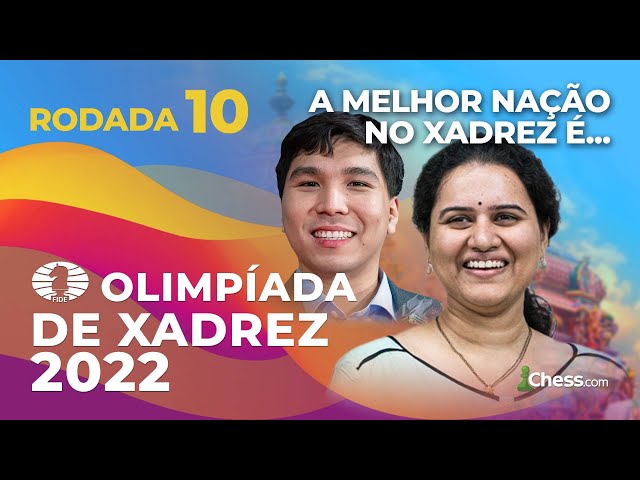 A MELHOR nação no Xadrez é / Olimpíada de Xadrez 2022 - Chennai