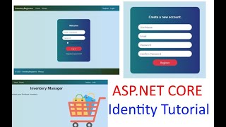 ASP.NET Core Login and Register Screen Using Identity Framework
