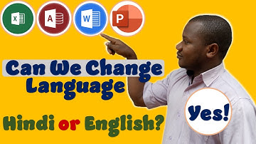 How to Change Microsoft Office Display Language (All Ms Office Apps)