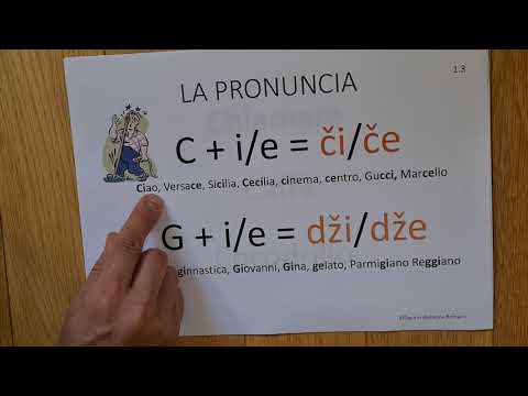 Itāļu valodas izruna latviešiem: pirmā daļa